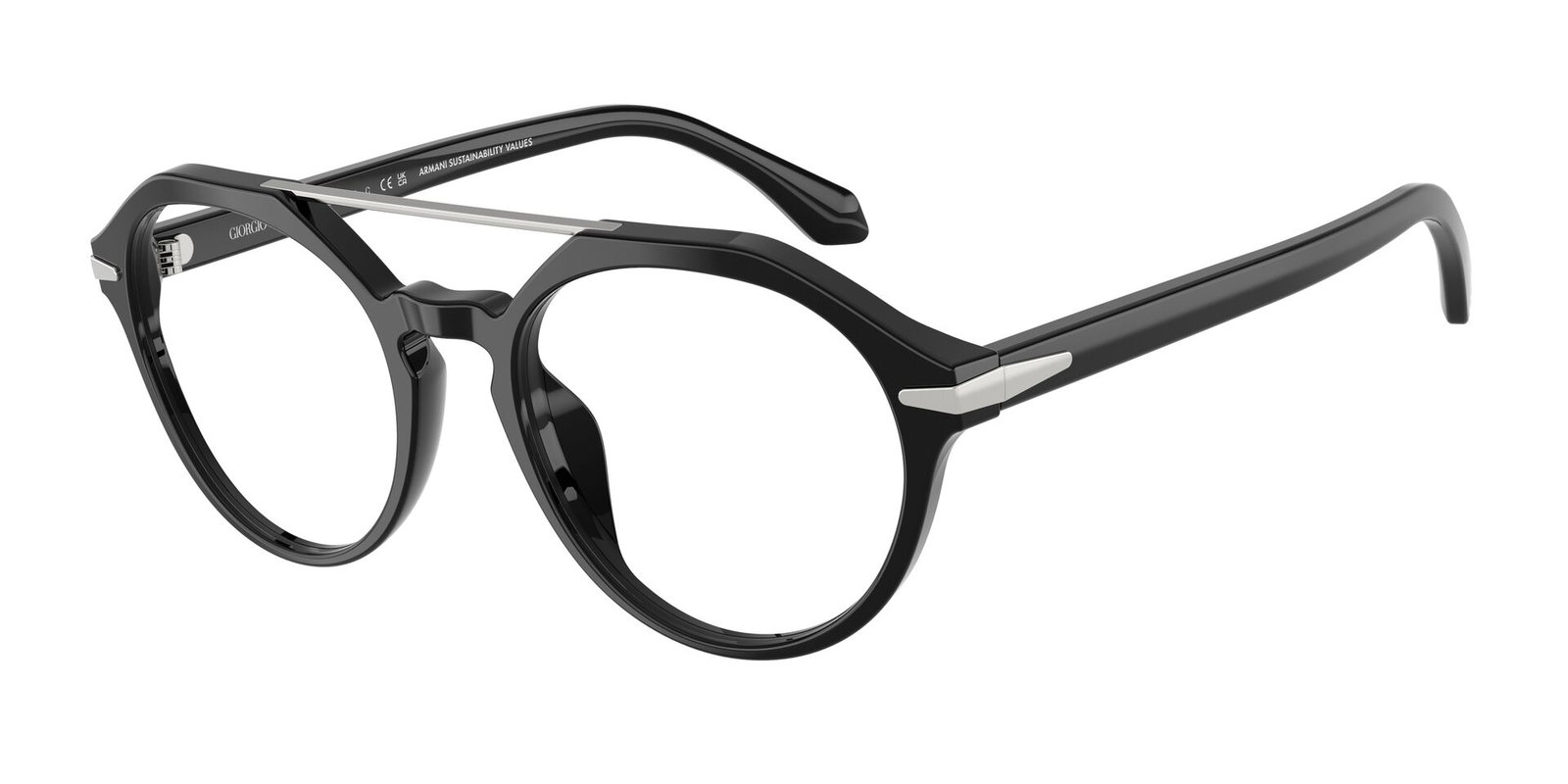 Giorgio Armani Brille AR7278U 5075 - Schwarz